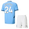 Camisolas Manchester City Gvardiol 24 Criança 1º Equipamento Principal 2024-25 Manga Curta Camisolas Manchester City Gvardiol 24 Criança 1º Equipamento Principal 2024-25 Manga Curta